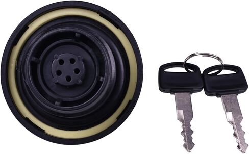 DVPARTS Black Gas Cap Locking 4637081L Compatible with 1991-1995 Jeep Wrangler YJ in Kuwait