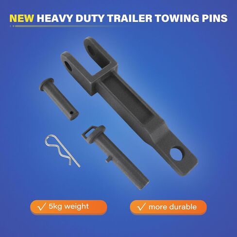 2 Pack A20-6014 Single Tow Hook Heavy Duty Tow Hook Compatible with Peterbilt/for Kenworth with Pull Pin （A65-6008） and Frame Pin （A65-6007） Semi Trucks Hitch-Front Tow Fits for T170 T270 384 386 in Kuwait
