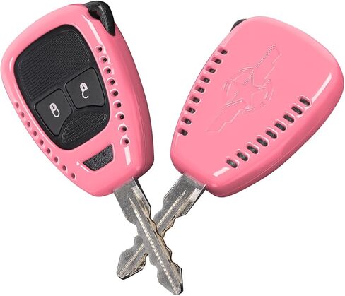 غطاء حماية من Jimen Key Fob مناسب لسيارة Jeep Wrangler JK JKU 2007-2018، مناسب لسيارة Jeep Compass 2008-2016، مناسب لسيارة Jeep Patriot 2011-2016 (برتقالي)، Jimen013WCPKF in Kuwait