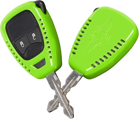 غطاء حماية من Jimen Key Fob مناسب لسيارة Jeep Wrangler JK JKU 2007-2018، مناسب لسيارة Jeep Compass 2008-2016، مناسب لسيارة Jeep Patriot 2011-2016 (برتقالي)، Jimen013WCPKF in Kuwait