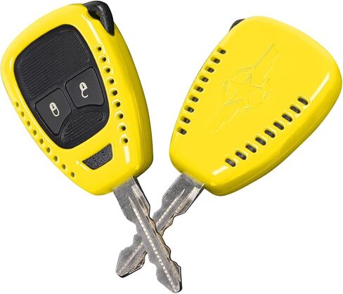 غطاء حماية من Jimen Key Fob مناسب لسيارة Jeep Wrangler JK JKU 2007-2018، مناسب لسيارة Jeep Compass 2008-2016، مناسب لسيارة Jeep Patriot 2011-2016 (برتقالي)، Jimen013WCPKF in Kuwait