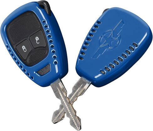 غطاء حماية من Jimen Key Fob مناسب لسيارة Jeep Wrangler JK JKU 2007-2018، مناسب لسيارة Jeep Compass 2008-2016، مناسب لسيارة Jeep Patriot 2011-2016 (برتقالي)، Jimen013WCPKF in Kuwait