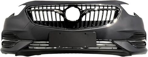 Front Bumper Cover Set with Upper & Lower Grille Compatible with 2018-2020 Buick Regal,Unpainted Plastic in Kuwait