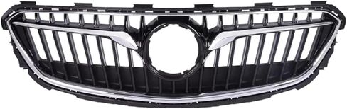 Front Bumper Cover Set with Upper & Lower Grille Compatible with 2018-2020 Buick Regal,Unpainted Plastic in Kuwait