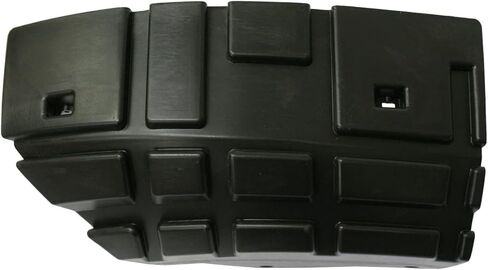 DAT AUTO PARTS للسائق والراكب غطاء المصد العلوي يدعم زوج القوس يناسب 2007-2013 GMC Sierra 1500 بيك اب، بلاستيك أسود محكم، يستبدل GM1042108 GM1043108، 20880922 20880923 in Kuwait