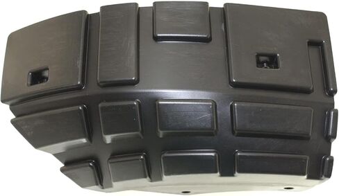 DAT AUTO PARTS للسائق والراكب غطاء المصد العلوي يدعم زوج القوس يناسب 2007-2013 GMC Sierra 1500 بيك اب، بلاستيك أسود محكم، يستبدل GM1042108 GM1043108، 20880922 20880923 in Kuwait