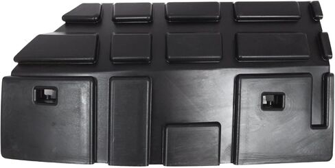 DAT AUTO PARTS للسائق والراكب غطاء المصد العلوي يدعم زوج القوس يناسب 2007-2013 GMC Sierra 1500 بيك اب، بلاستيك أسود محكم، يستبدل GM1042108 GM1043108، 20880922 20880923 in Kuwait
