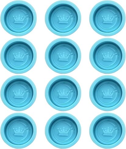 12 Pcs International Chess Shape Epoxy Resin Mold Checkers Silicone Mould, 1.25 inch in Kuwait