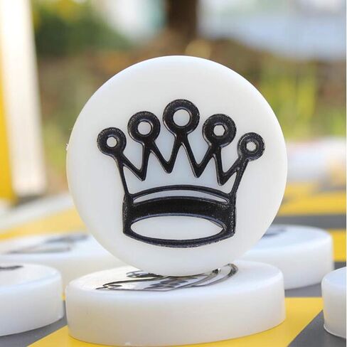 12 Pcs International Chess Shape Epoxy Resin Mold Checkers Silicone Mould, 1.25 inch in Kuwait