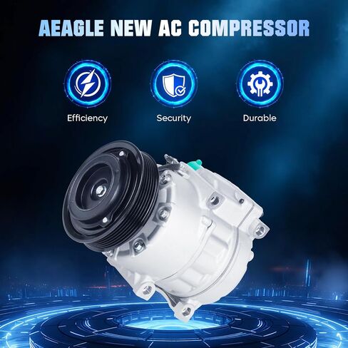 ضاغط مكيف الهواء مع قابض لسيارة Hyundai Azera 06-11، لـ Sonata 06-08، لـ Santa Fe 07-13، لـ Kia Optima 06-07، لـ Magentis 07-10، لـ Sorento 12-13 2.4L 2.7L 3.3L 3.8L in Kuwait
