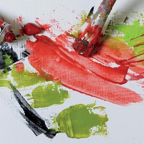Canson Figueras Oil & Acrylic 290gsm Paper pad Including 10 Sheets, Size:33x24cm, Canvas-Like Texture in Kuwait