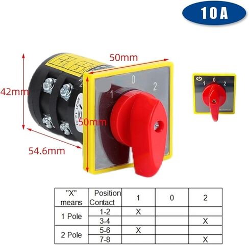 HZ5B-10A Series Changeover Rotary Cam Switch 1-4 Poles Layers Two/Three Positions Control Circuit(2Layers-102Position) in Saudi Arabia