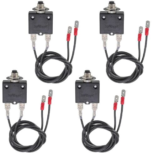 (4pcs) 3 amp*2 &5 amp*2 resettable Fuse Tester - Relay Tester for Circuit Breaker, ecm Motor Tester HVAC, 32v dc & 125/250v ac - navac HVAC Tools in Saudi Arabia