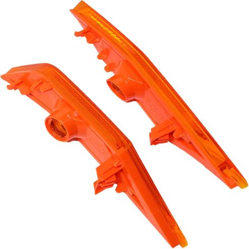 Pair Yellow LED Side Marker Turn Signal Light Compatible with 2016-2021 Honda Civic 10th Gen Sedan in Saudi Arabia