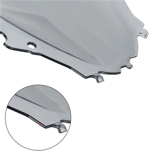 Motorcycle Front Windscreen For YZF R3 YZFR3 2019-2026 For R25 25 26 Sport Windshield Spoiler WindScreen Visor Wind Deflector Double Bubble Screen in Kuwait