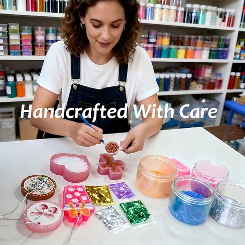 MUBYOK Handmade Car Air Freshener, Cute Christmas Gift Car Accessories for Women Girls, Glitter Hanging Air Freshie for Car Closet Bathroom Decor, Blue Coffee Cup in Saudi Arabia