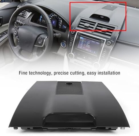 Dashboard Cover,Center Dash Speaker Cover and Vent Panel Dash Board Cover Cap,Compatible with 2011-2014 Trim Grille Clock Panel in Kuwait