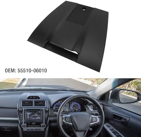 Dashboard Cover,Center Dash Speaker Cover and Vent Panel Dash Board Cover Cap,Compatible with 2011-2014 Trim Grille Clock Panel in Kuwait