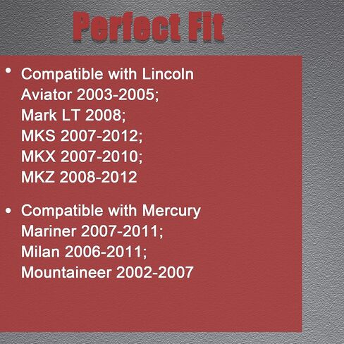 Ignition Switch and Lock Cylinder Kit Compatible with Ford Escape Expedition Explorer F150 F250 F350 F450 F550 Super Duty Flex Focus Fusion Mustang for Lincoln Aviator MKS MKZ MKX for Mercury Mariner in Saudi Arabia