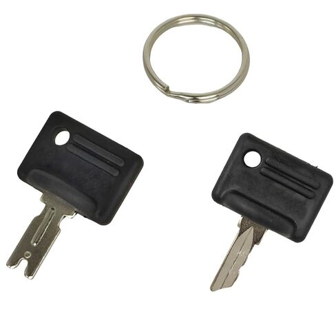 XYZIL Ignition Key Set 107151-001 107151-002 Compatible with Crown Forklift Ignition Switch in Kuwait