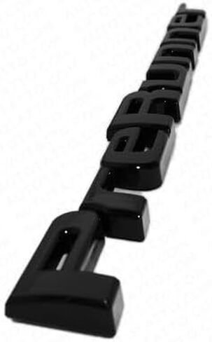 Black Door Side Rear Trunk Emblem for 4 Runner PT948-89180-02 (4 Runner) in Saudi Arabia