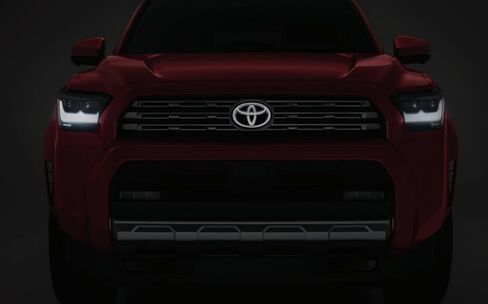Toyota 4Runner Illuminated Front Emblem, Dark Chrome, UV-Resistant, 2025+ Models, PT413-89250 in Kuwait