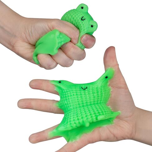 لعبة ORB Tabalicious Plushies TABA Squishy Frog Plushies - نمط كروشيه TABA قطيفة حيوانات - اسفنجيات ناعمة لزجة تابا - متعة تخفيف التوتر - ألعاب Kawaii الحسية والتململ للأطفال والكبار in Kuwait