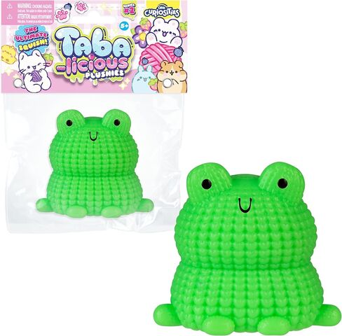 لعبة ORB Tabalicious Plushies TABA Squishy Frog Plushies - نمط كروشيه TABA قطيفة حيوانات - اسفنجيات ناعمة لزجة تابا - متعة تخفيف التوتر - ألعاب Kawaii الحسية والتململ للأطفال والكبار in Kuwait
