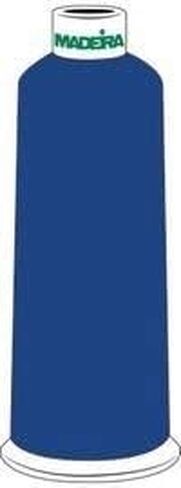 Madeira Rayon Embroidery Thread 5500yd Cone BLUE Color: 1166 in Kuwait