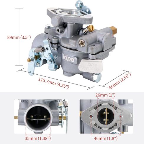 KIPA Carburetor for Case IH Farmall Cub Tractor 154 184 185 70949C92 71523C93 70949C91 Lo-Boy Replace carb Mfg number 13781 13794 with Mounting Gasket in Kuwait