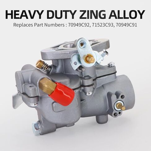 KIPA Carburetor for Case IH Farmall Cub Tractor 154 184 185 70949C92 71523C93 70949C91 Lo-Boy Replace carb Mfg number 13781 13794 with Mounting Gasket in Kuwait