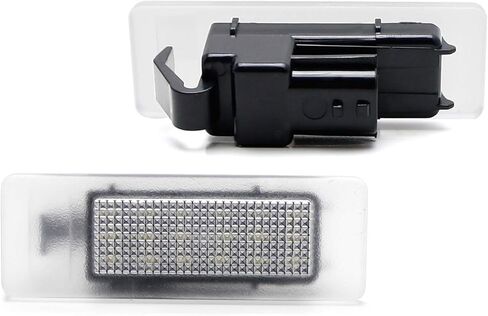 iJDMTOY OEM-Fit 18-SMD 3W مجموعة إضاءة لوحة ترخيص LED كاملة متوافقة مع Infiniti Q50 Q60 QX30 QX50، Nissan GT-R Maxima Leaf، إلخ in Kuwait