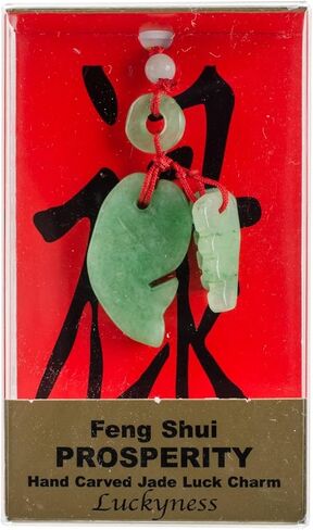 Feng Shui Luck Charms Prosperity, Acrylic, Multicoloured, 0.65 x 2.03 x 3.53 cm in Saudi Arabia