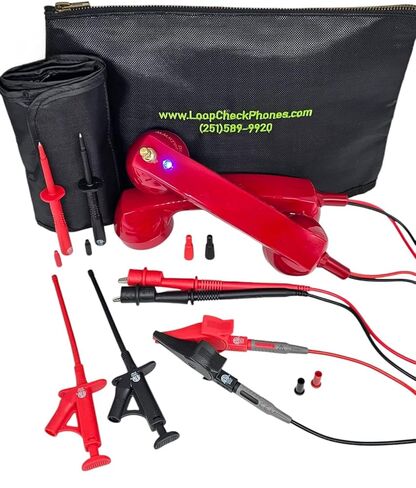 Loop Check® Phones Electrician Continuity Test Phone Set ME001-R in Saudi Arabia
