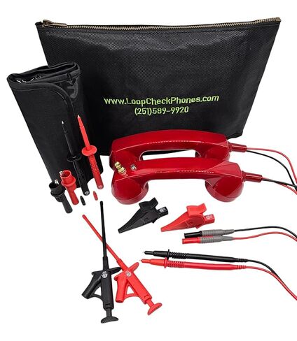 Loop Check® Phones Electrician Continuity Test Phone Set ME001-R in Saudi Arabia