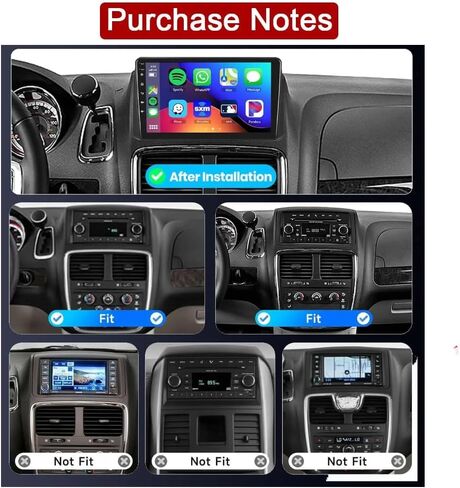 [2G+64G] Android 13 Stereo for Grand Voyager 2011-2015 & Dodge Grand Caravan 2011-2020 with Wireless Carplay, 9 Inch HD Touchscreen Radio with Android Auto WiFi RDS Backup Camera in Saudi Arabia