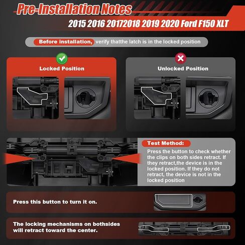 مجموعة غطاء وحدة التحكم المركزية من GlobalPrince تناسب F150 XLT 2015-2020 قطعة استبدال مسند ذراع وحدة التحكم الأمامية # GL3Z-1506024-AB استبدال GL3Z-1506024-AB FL3B-1504604-AA (بدون مفصل) in Kuwait