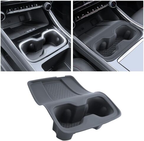 for 2-in-1 Car Armrest & Car Seat Gap Filler - Adjustable Sponge Armrest with 9-Level Height - 15W Wireless Charging & 50W Power Dock - Dual-Layer Car Storage Box - Fits Driver & Passenger in Saudi Arabia