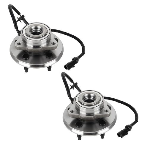 ILONPA 515050 Front Wheel Bearing & Hub Assembly for 2002-2005 Ford Explorer/for 2003-2005 Lincoln Aviator/for 2002-2005 Mercury Mountaineer, 5 Lugs w/ABS Hubs Assemblies 2003 2004, 2PCS in Kuwait