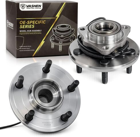 Pair 515151 Front Wheel Bearing Wheel Hub, Fit for Dodge Ram 1500 2018 2017 2016 2015 2014 2013 2012, Ram 1500 Classic 2022 2021 2020 2019, 5 Lugs w/ABS in Saudi Arabia