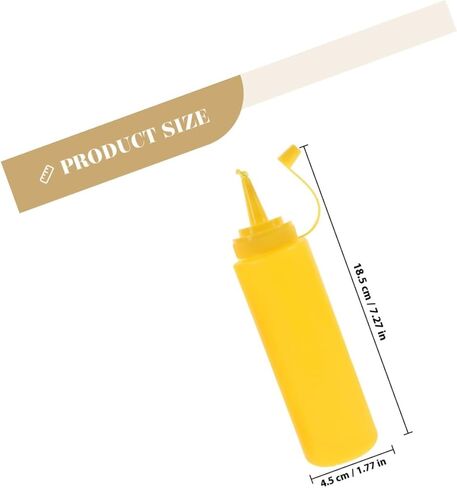 Sosoport 2pcs Wear-Resistant Prank Toys Interactive Fake Mustard Funny Fake Ketchup Home Supply in Kuwait