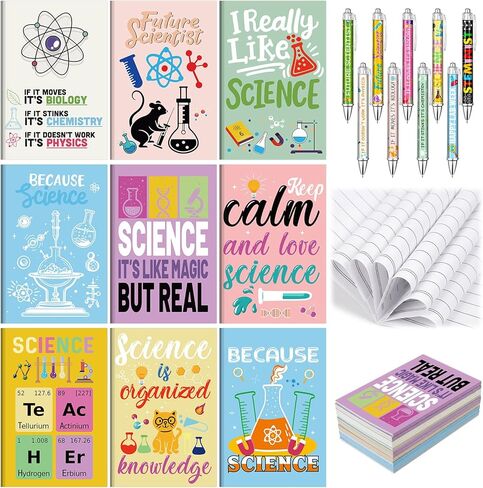 18 Pcs Social Worker Appreciation Gifts Set Includes 9 Social Work Notebook Journal and 9 Ballpoint Pen with Inspirational Quotes, Office Tools for Social Workers, Volunteers, BSW, NSW, MSW in Saudi Arabia