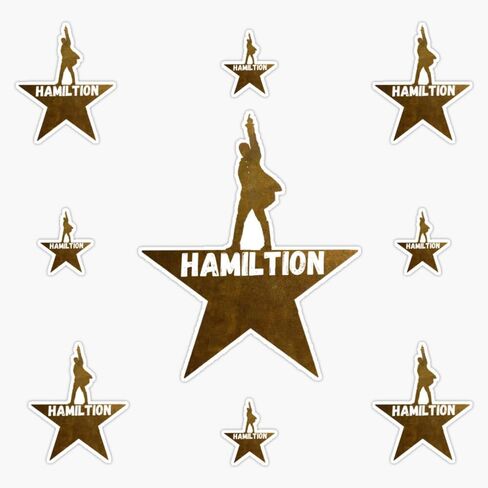 Magnet Hamiltion An American Musical. Magnet Vinyl Decal Sticker 5" in Kuwait