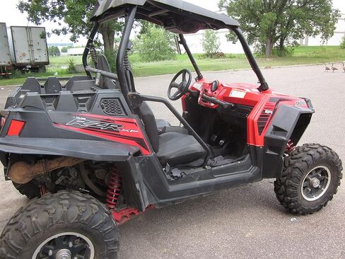 مجموعة ملصقات رسومات الجسم - تناسب Polaris RZR 900 XP ذات المقعدين (2011-2014) - استبدال نمط OEM in Kuwait