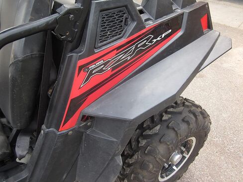 مجموعة ملصقات رسومات الجسم - تناسب Polaris RZR 900 XP ذات المقعدين (2011-2014) - استبدال نمط OEM in Kuwait