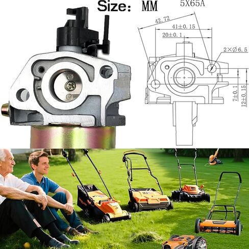 Huayi OEM Carburetor Compatible with Cub Cadet 11A-B9M5710 11AB9M5710 Lawn Mower Carb in Kuwait