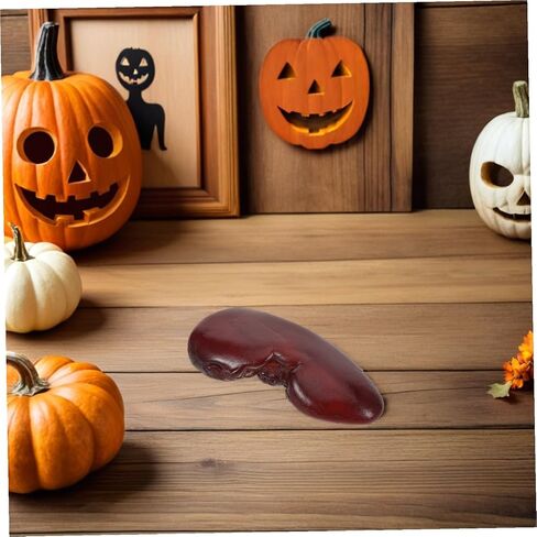 Yardwe Realistic Kidney Prop for Halloween Decorations and Cosplay Accessories, Lightweight Fake Organ Prop for Haunted House and Party Photo Shoots in Kuwait