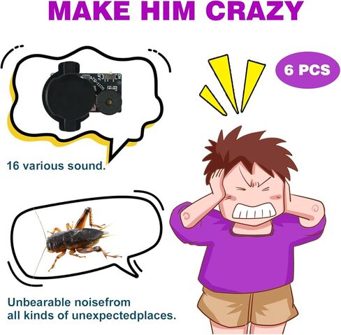 SHENGSEN Noise Maker Prank (6pcs), Annoying Beep Devices Several Months, Funny Noise Machine for Adults in Saudi Arabia