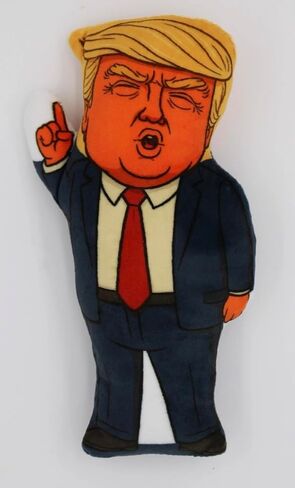 Trump Voodoo Doll with 5 Golden Pins, Political Satire Novelty Gag Gift, 8 Inch Entertainment Prop in Saudi Arabia