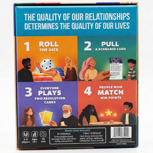 Tricky Situations™ – Conflict Resolution Board Game for Teens & Adults | Practice Real-Life Skills Through Everyday Scenarios | Family & Group Game Night | Ages 13+ in Saudi Arabia